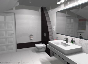 Projekty wykonawcze łazienek, aranżacja łazienek